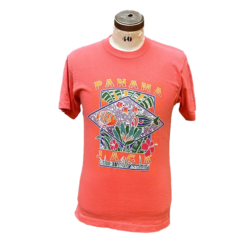 Vintage 1993 Panama Jack Coral Fish Graphic T-Shirt M M